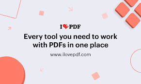 iLovePDF 背景